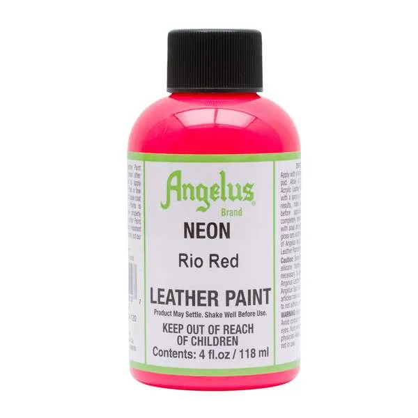 ANGELUS "Neon" Acrylic Leather Paint (4 fl. oz)