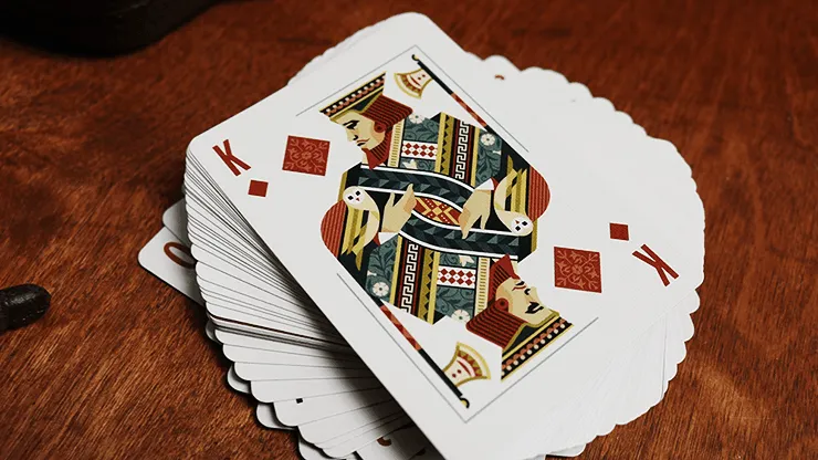 Bicycle Playing Cards - Aviary Orange