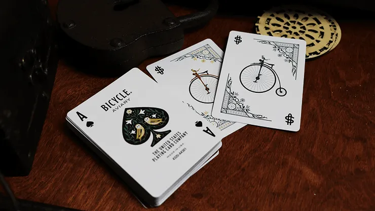 Bicycle Playing Cards - Aviary Orange