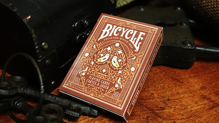 Bicycle Playing Cards - Aviary Orange