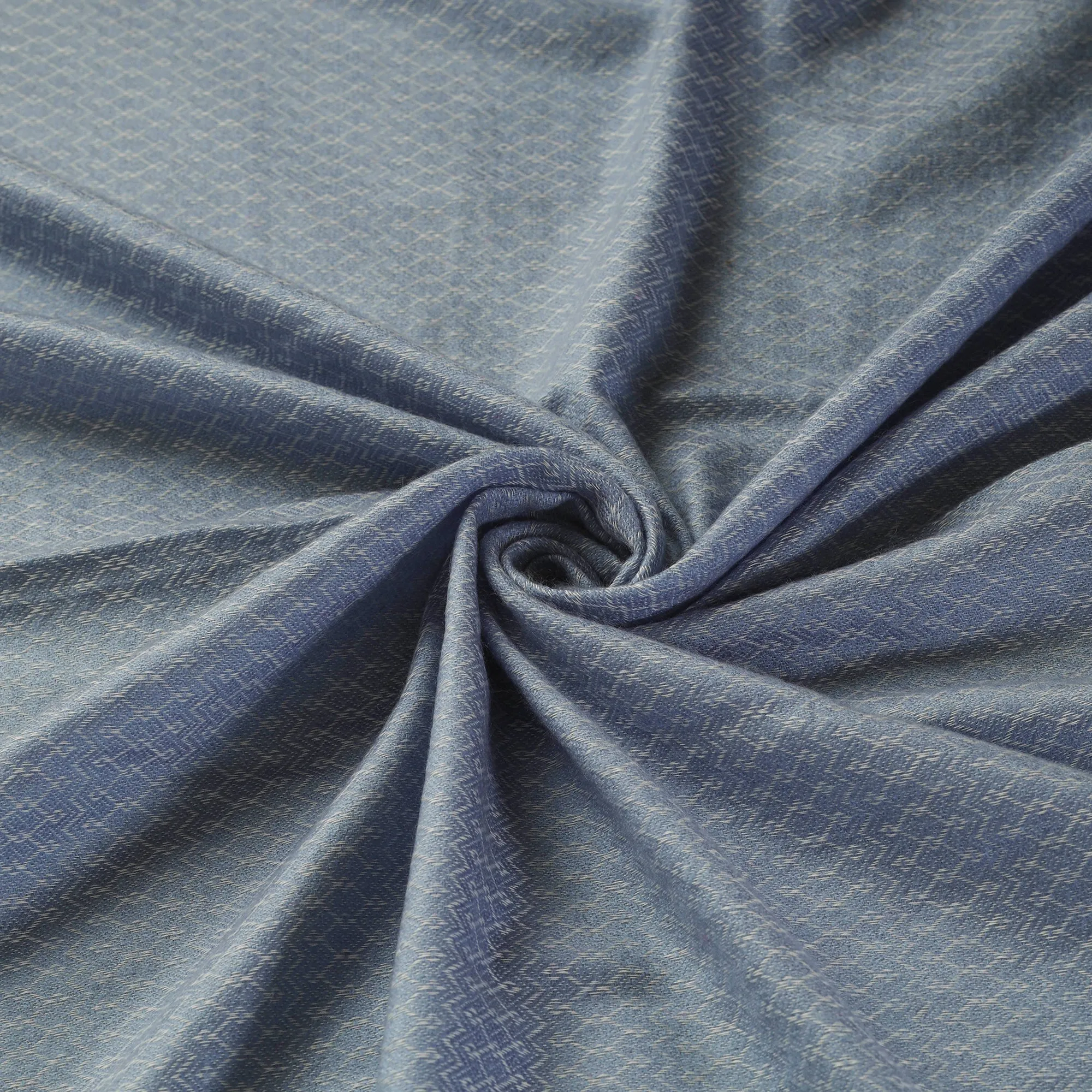 Blue - Acrylic Fine Wool Fabric 39