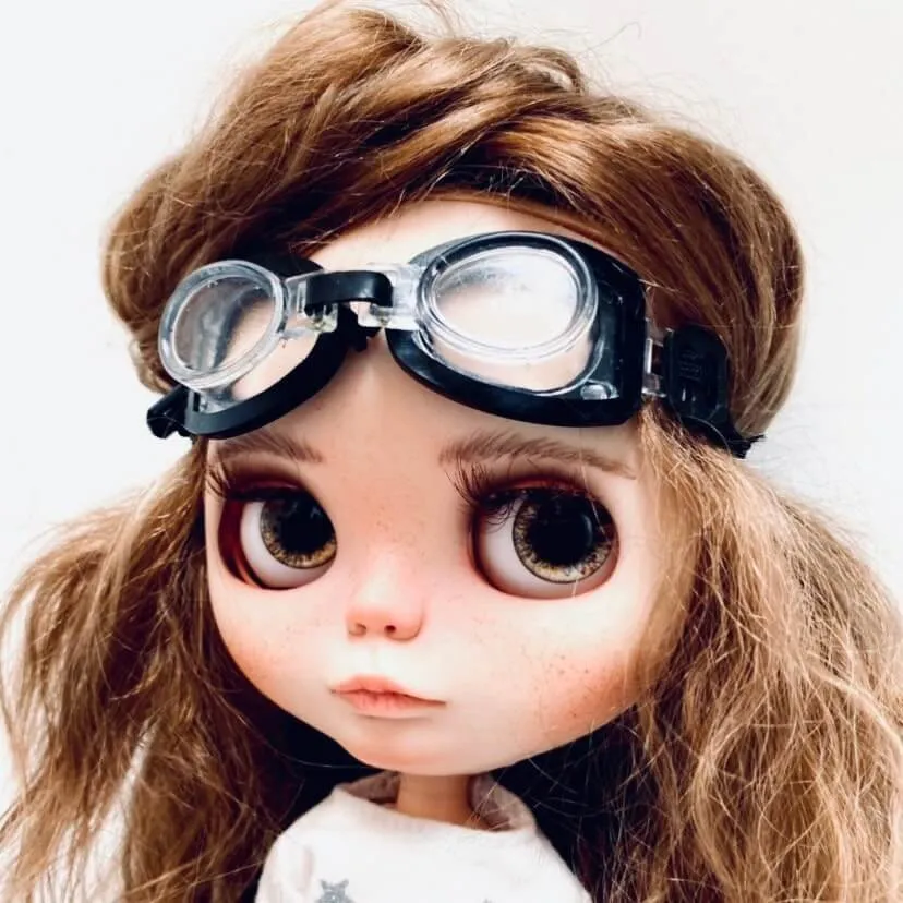 Blythe doll swimming Goggles 1/6 glasses