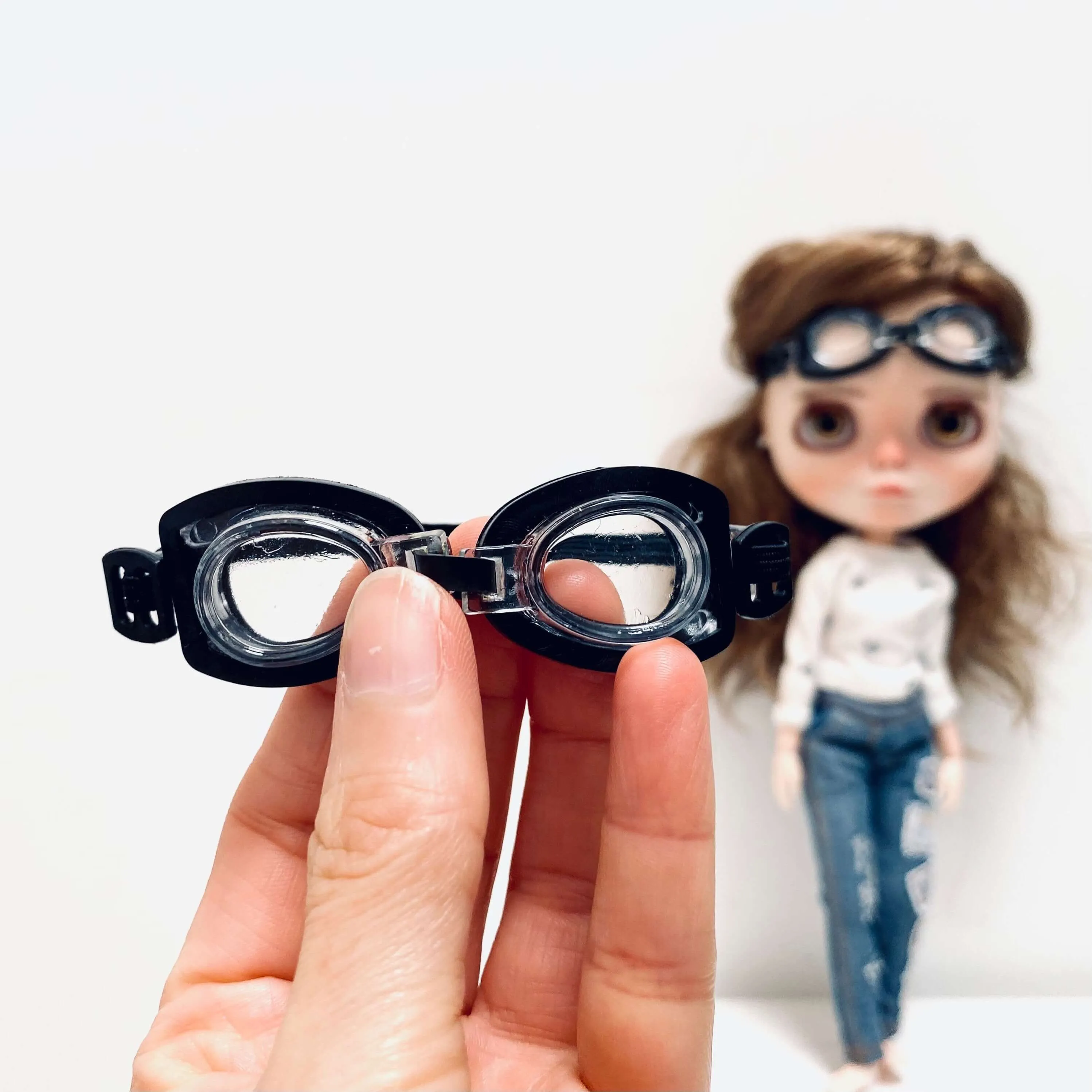 Blythe doll swimming Goggles 1/6 glasses