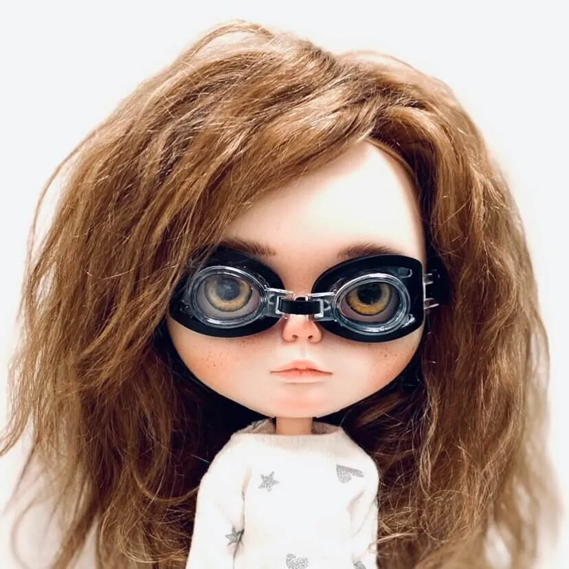 Blythe doll swimming Goggles 1/6 glasses