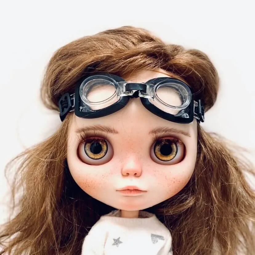 Blythe doll swimming Goggles 1/6 glasses