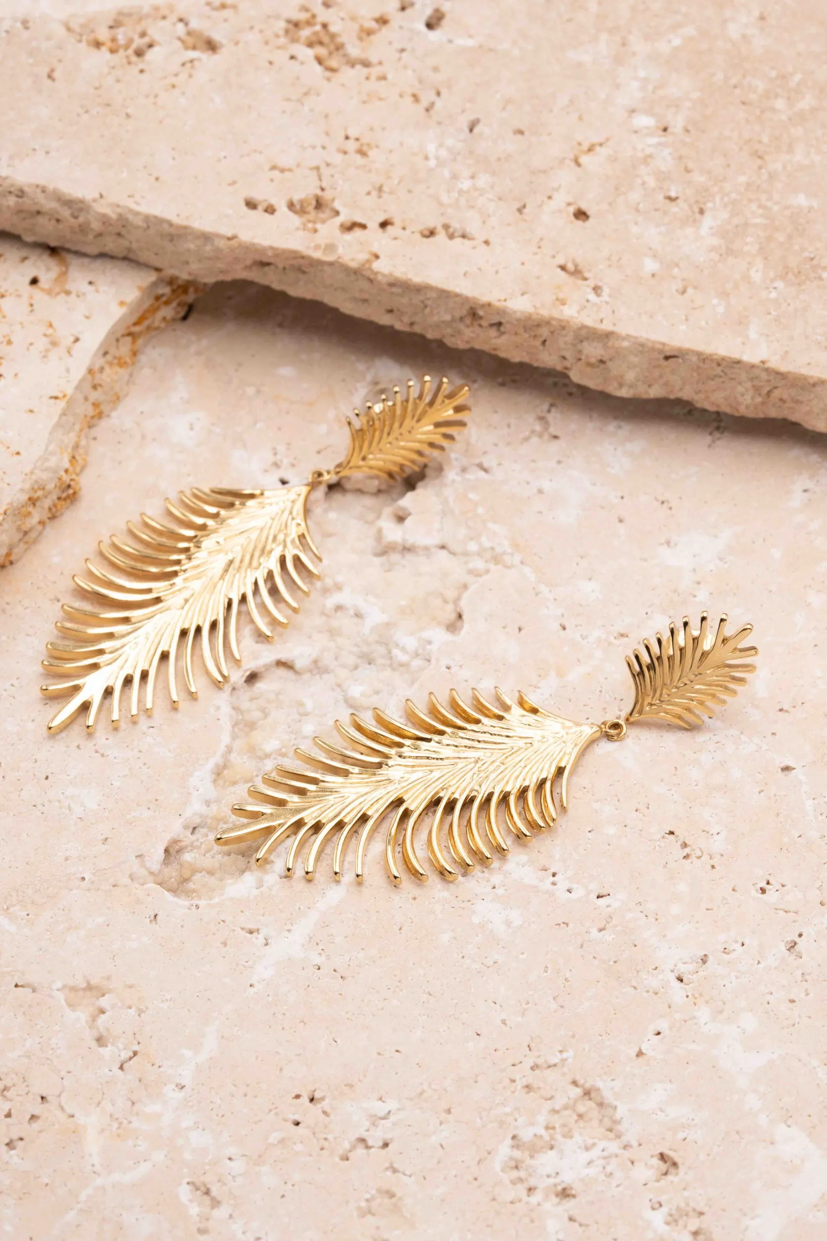 Boucles d'oreilles Plume