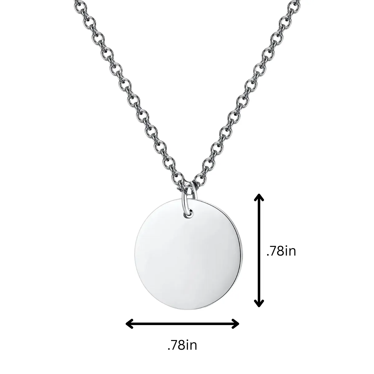 Engraved Field Hockey Necklace