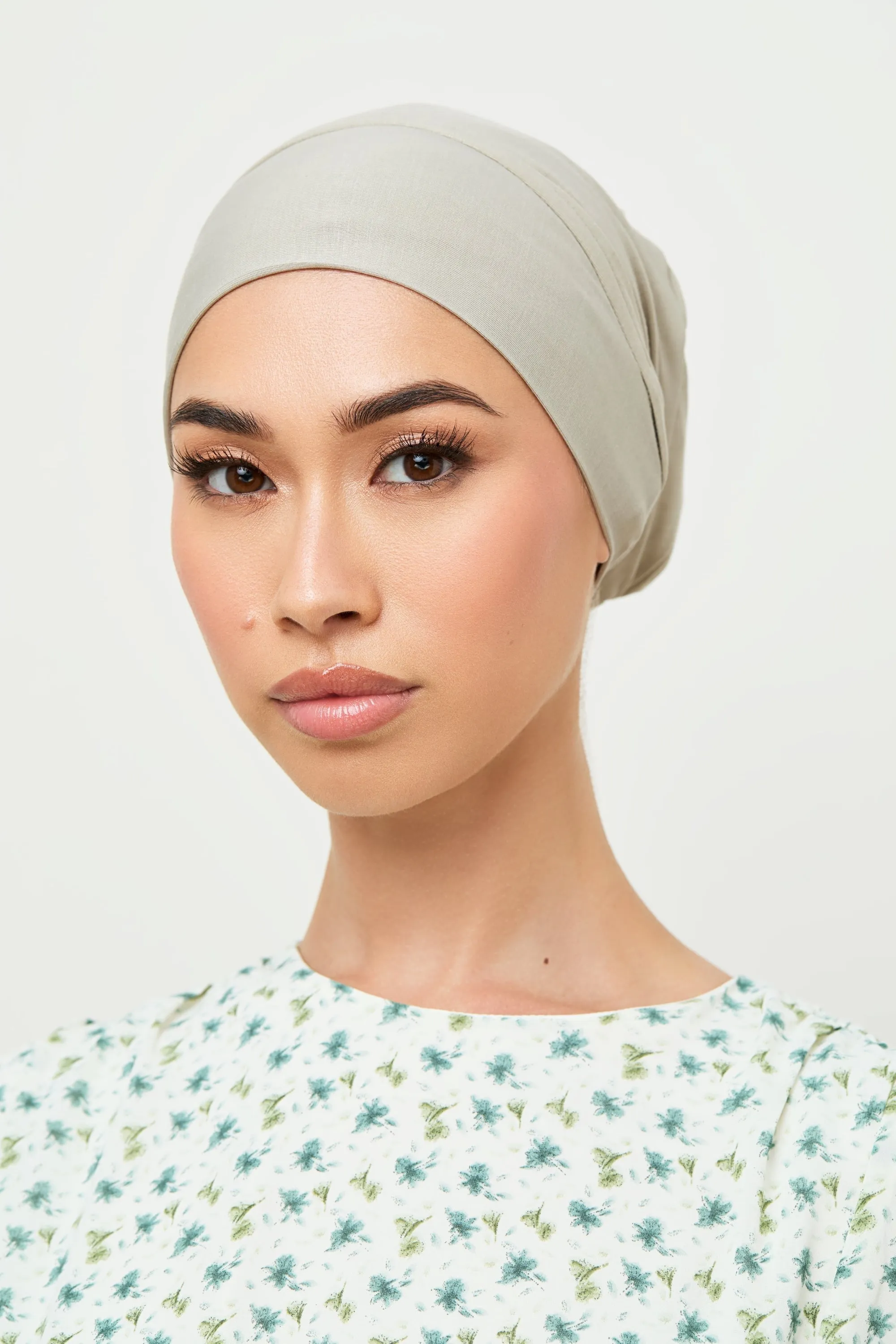 Essential Chiffon Hijab & Matching Undercap Set - Dried Sage