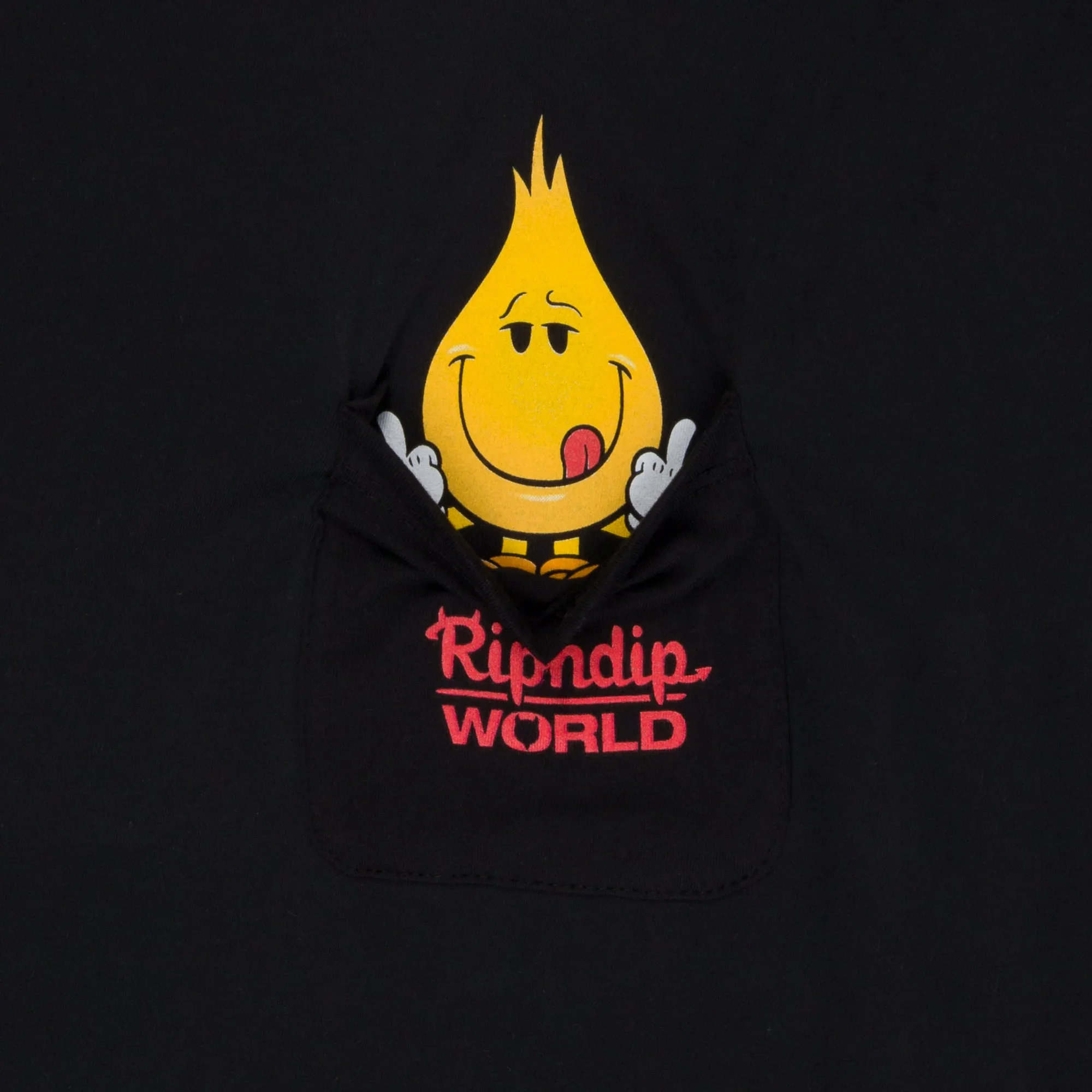 F U Flameboy Pocket Tee (Vintage Black)