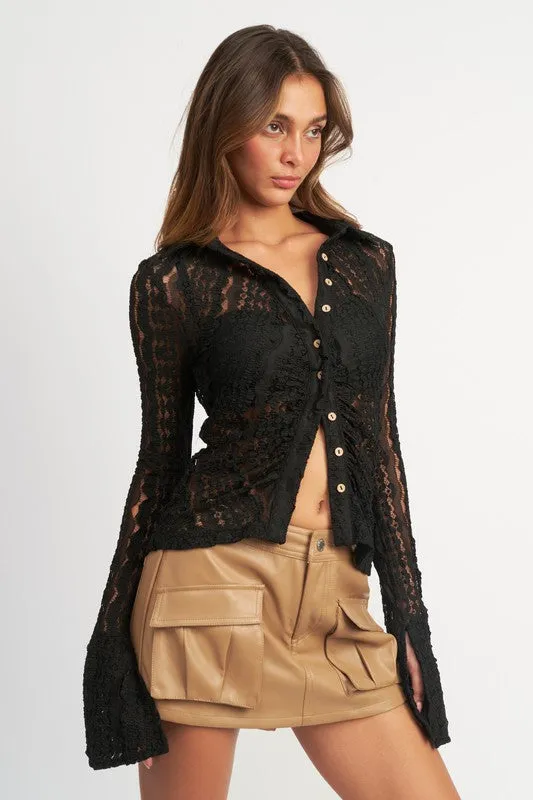 Georgie Lace Top