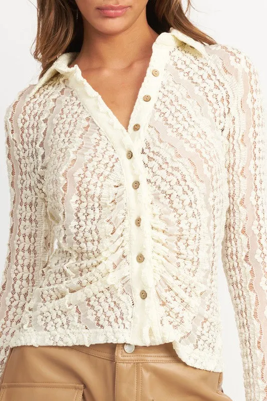 Georgie Lace Top