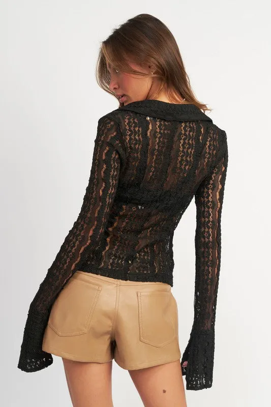 Georgie Lace Top