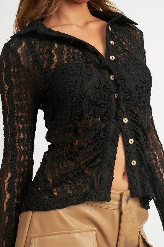 Georgie Lace Top