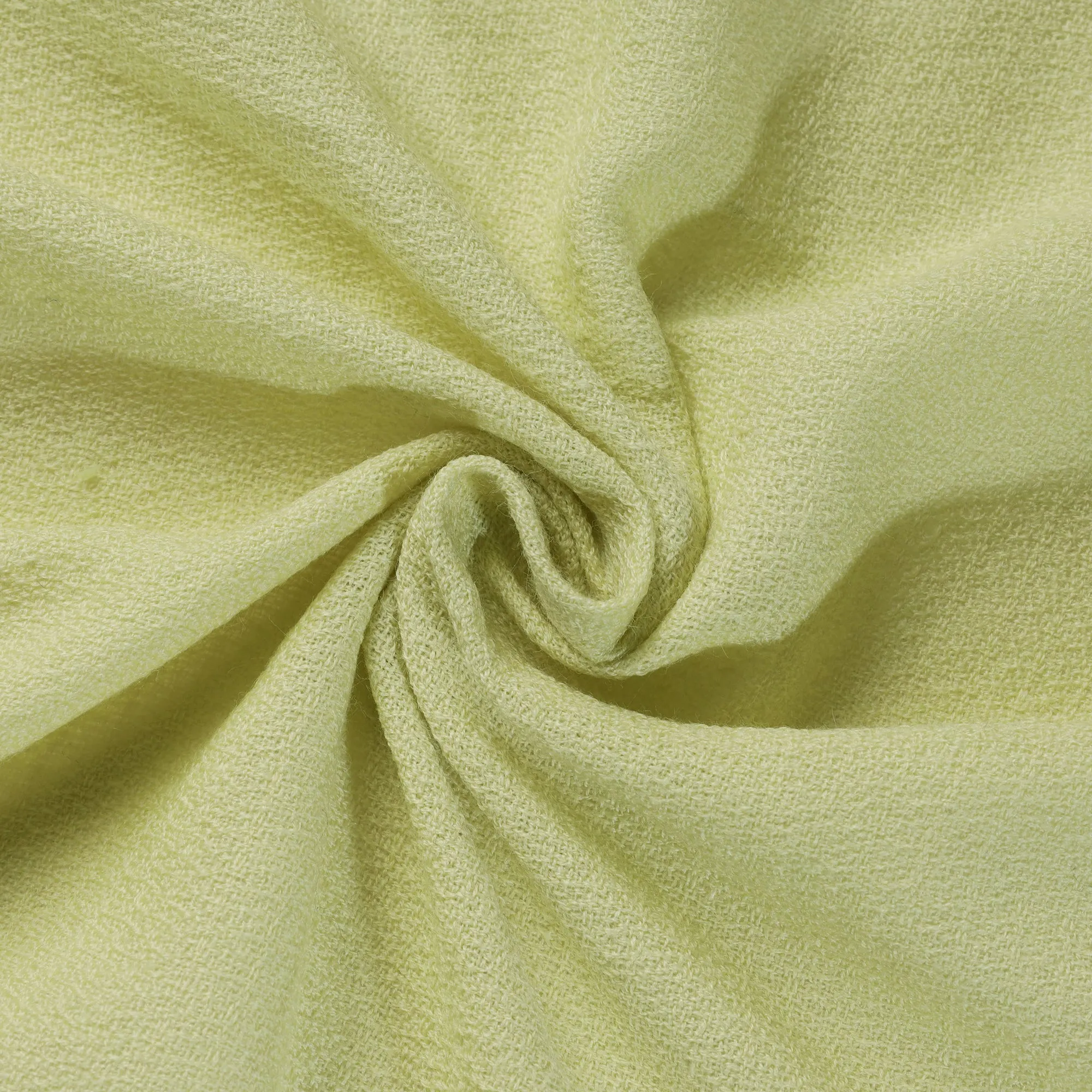 Premium Kumaun Handwoven Pure Merino Wool Fabric in Green