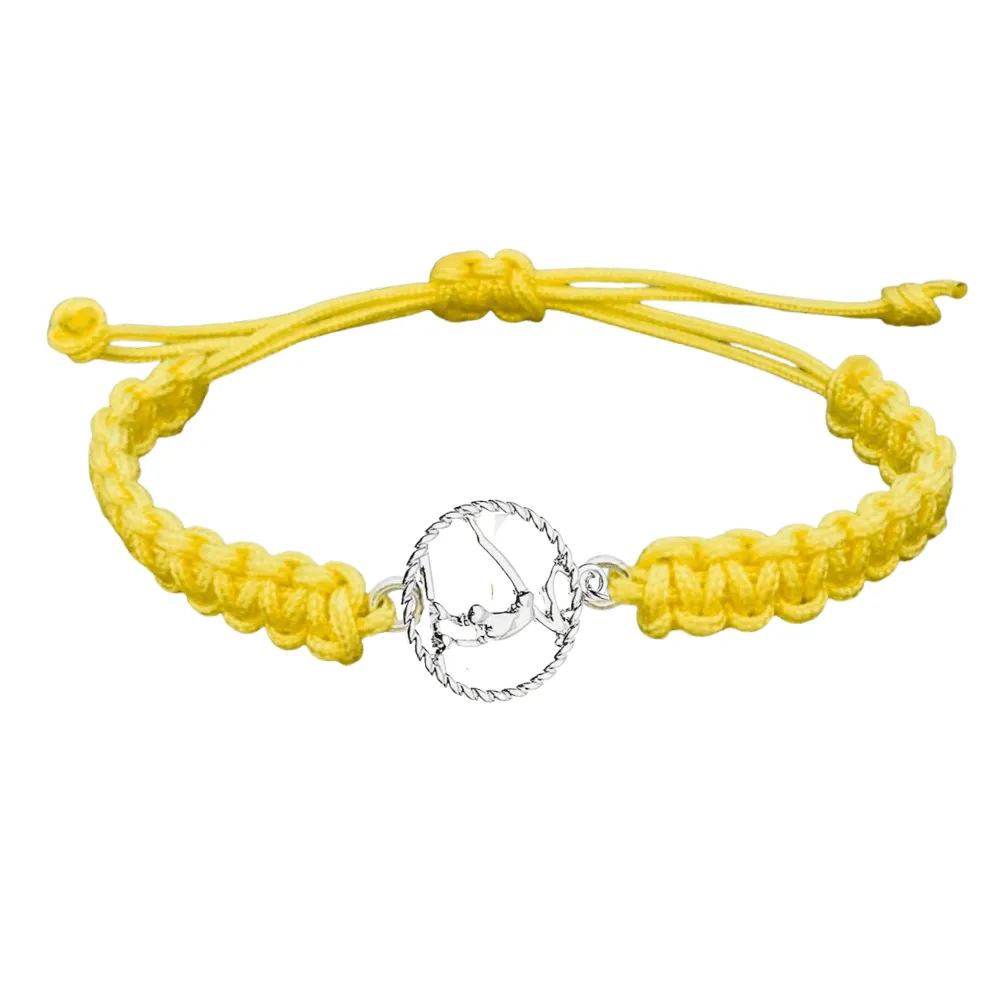 Gymnastics Adjustable Rope Bracelet - Pick Color