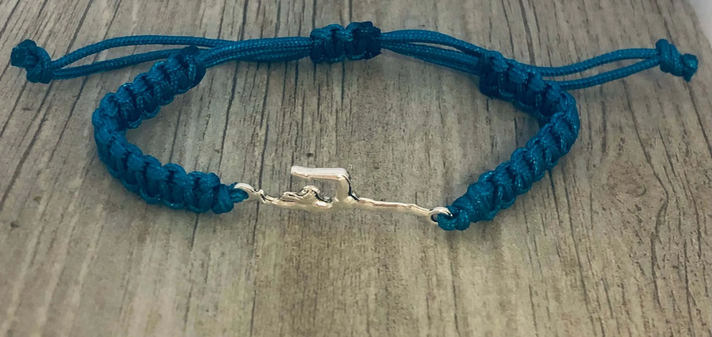 Gymnastics Adjustable Rope Bracelet - Pick Colors