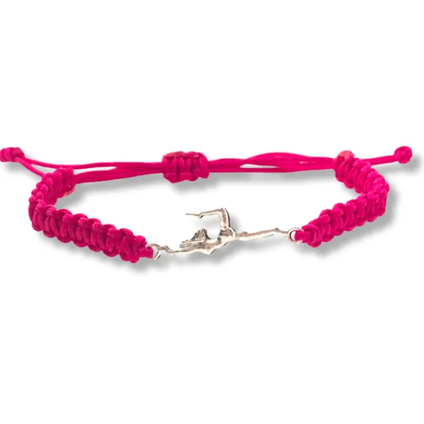 Gymnastics Adjustable Rope Bracelet - Pick Colors