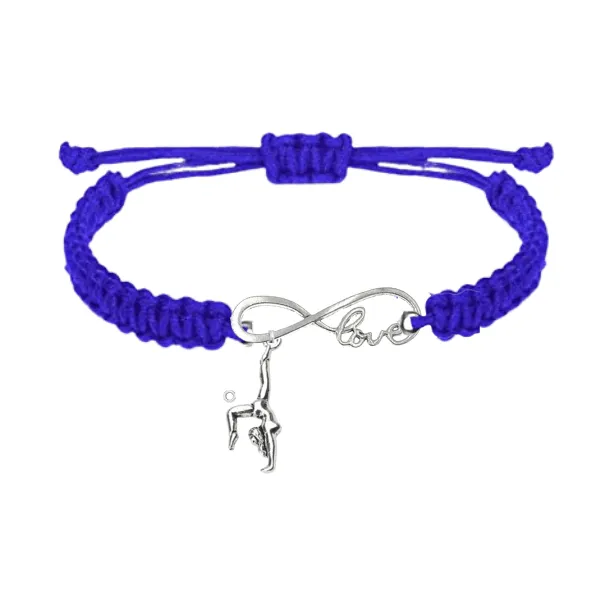 Gymnastics Rope Bracelet - Pick Color