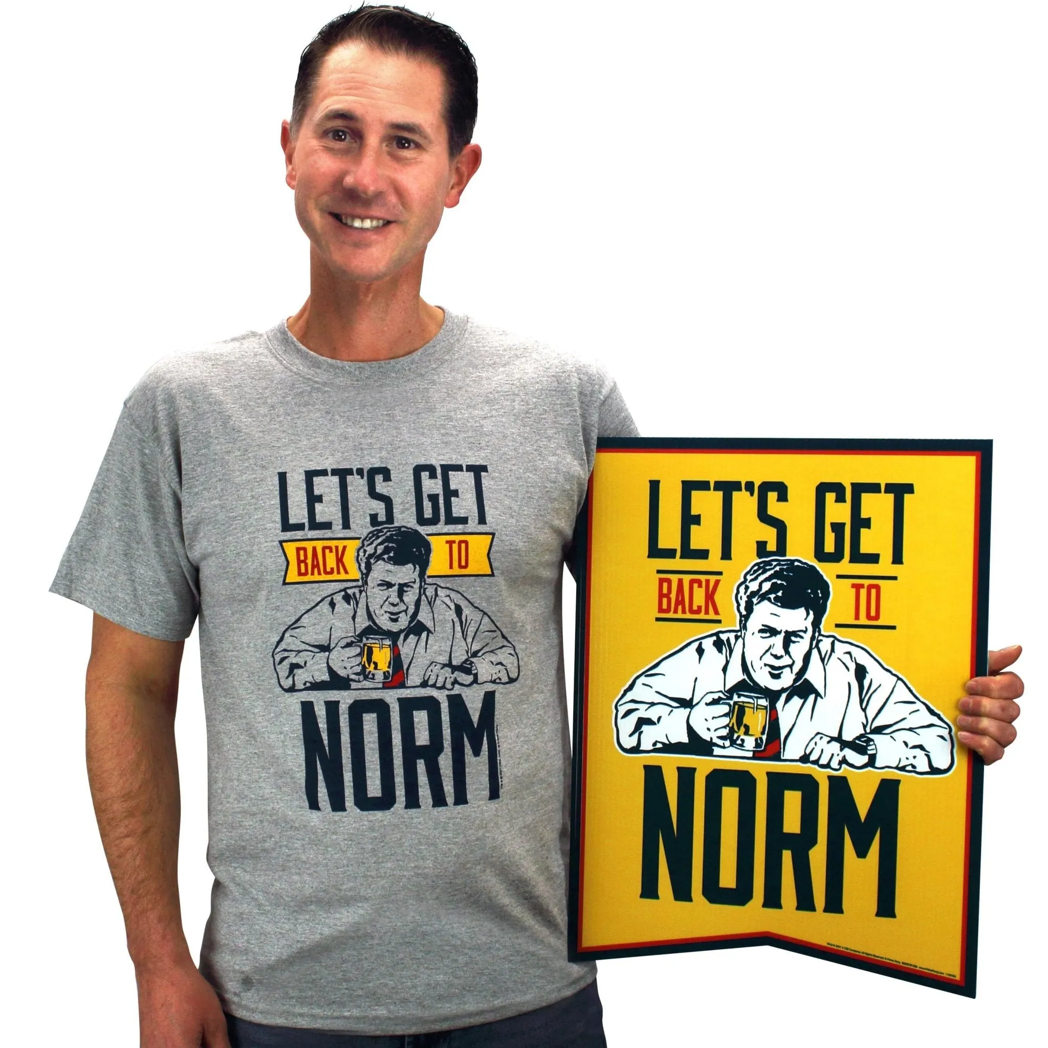 Let's Get Back to Norm – Cheers T-Shirt