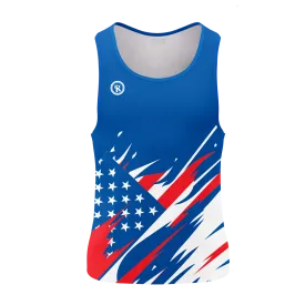 Mens Sublimated Beach Tank - Liberty