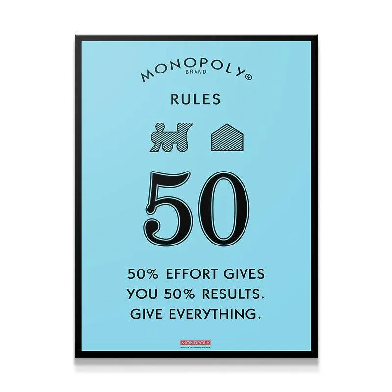 Monopoly Rule 50