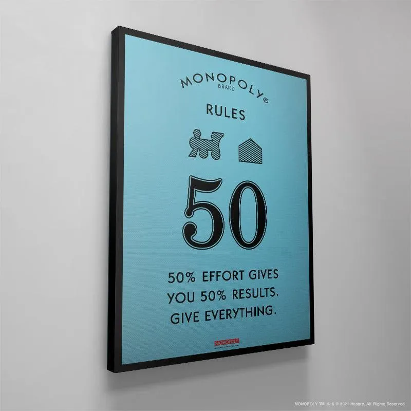 Monopoly Rule 50