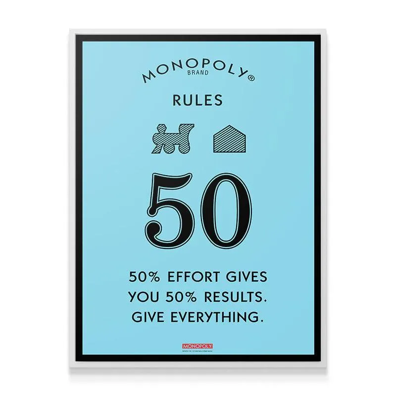 Monopoly Rule 50