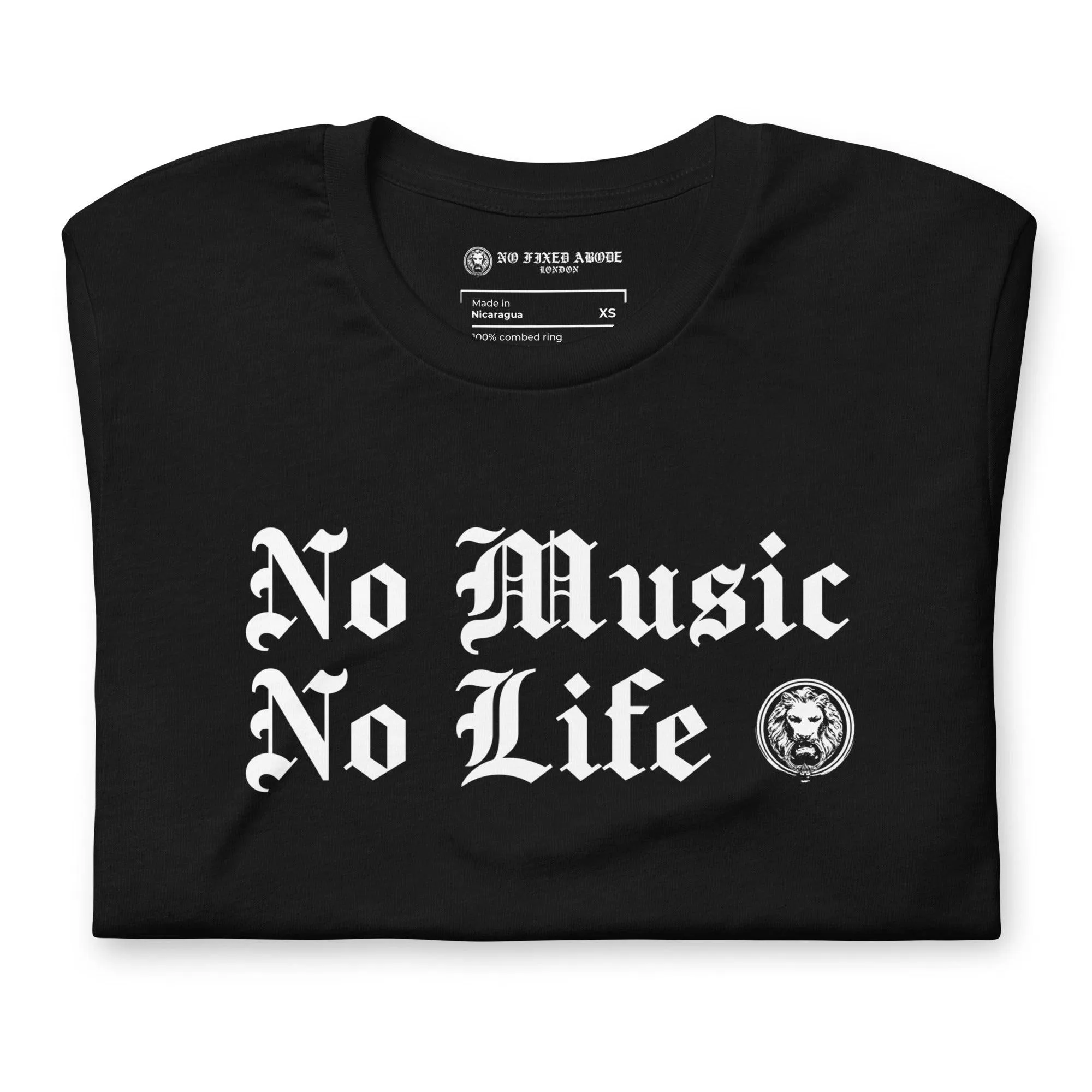 No Music No Life t-shirt