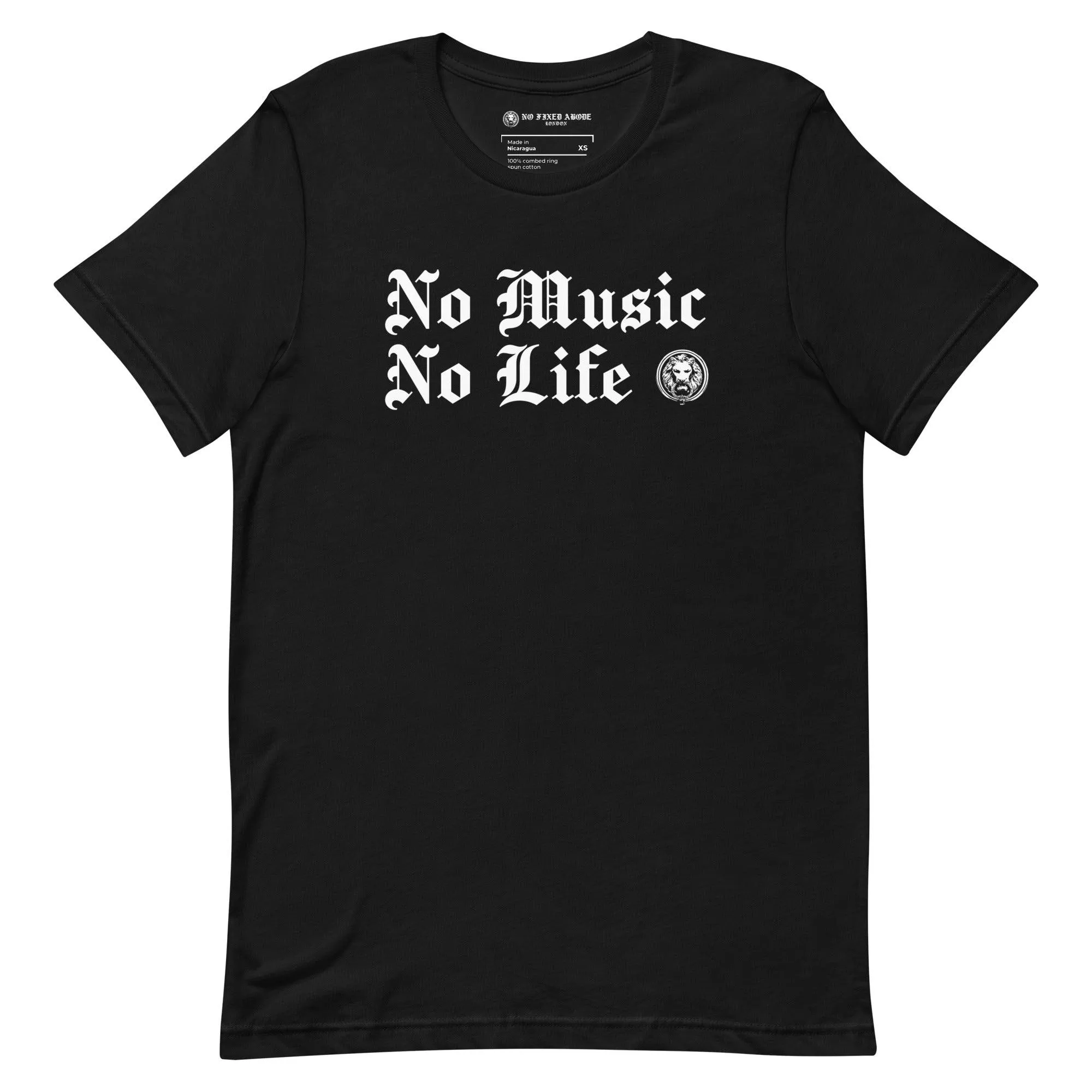 No Music No Life t-shirt