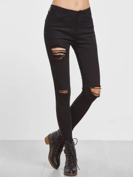 Ripped Skinny Jeans