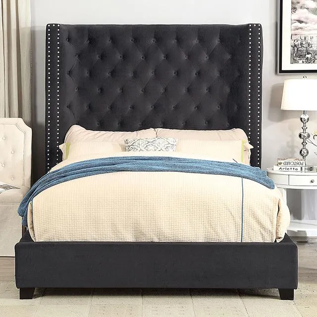 ROSABELLE E.King Bed, Black