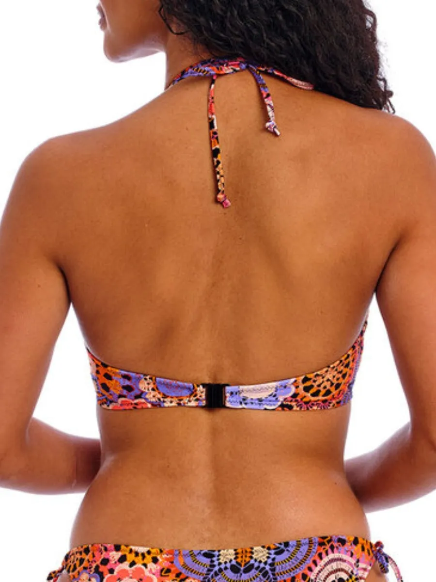 Santiago Nights Halterneck Bikini Top - Multi