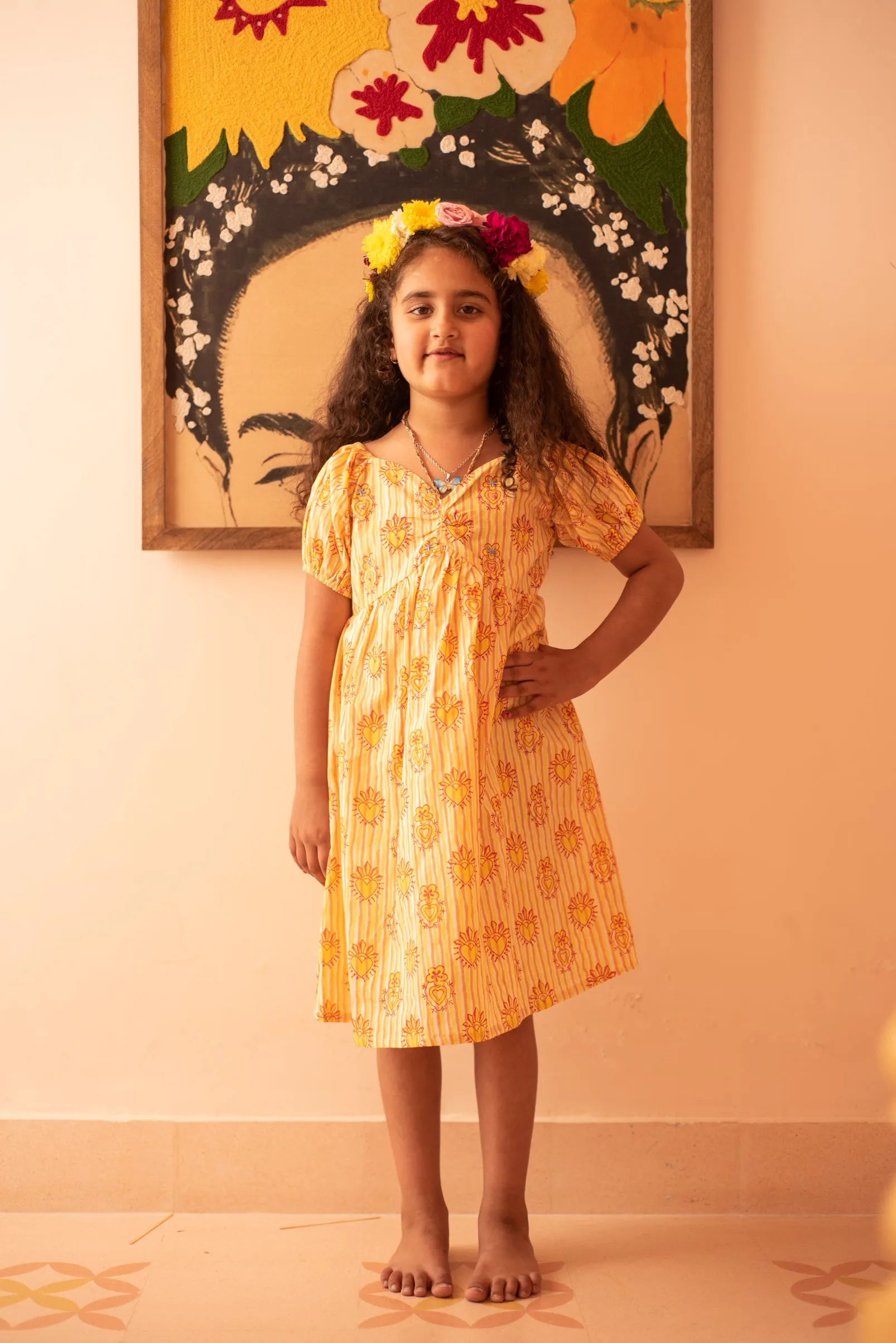 Sunburst Summer Dress