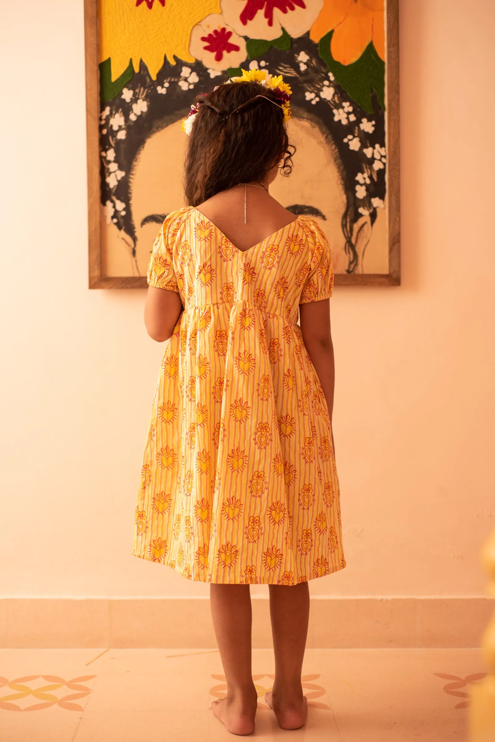 Sunburst Summer Dress