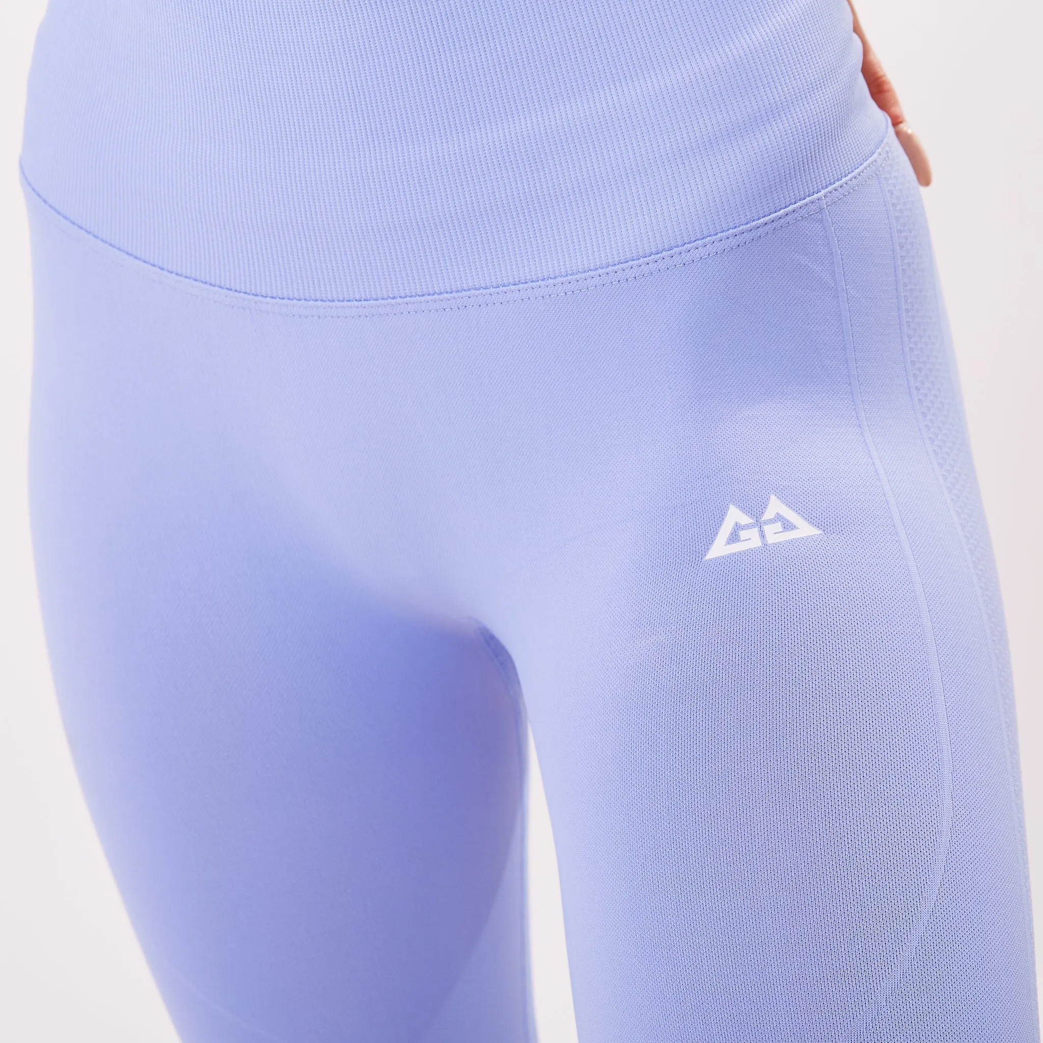 The 'Sculpt' Seamless Leggings - Dusky Blue