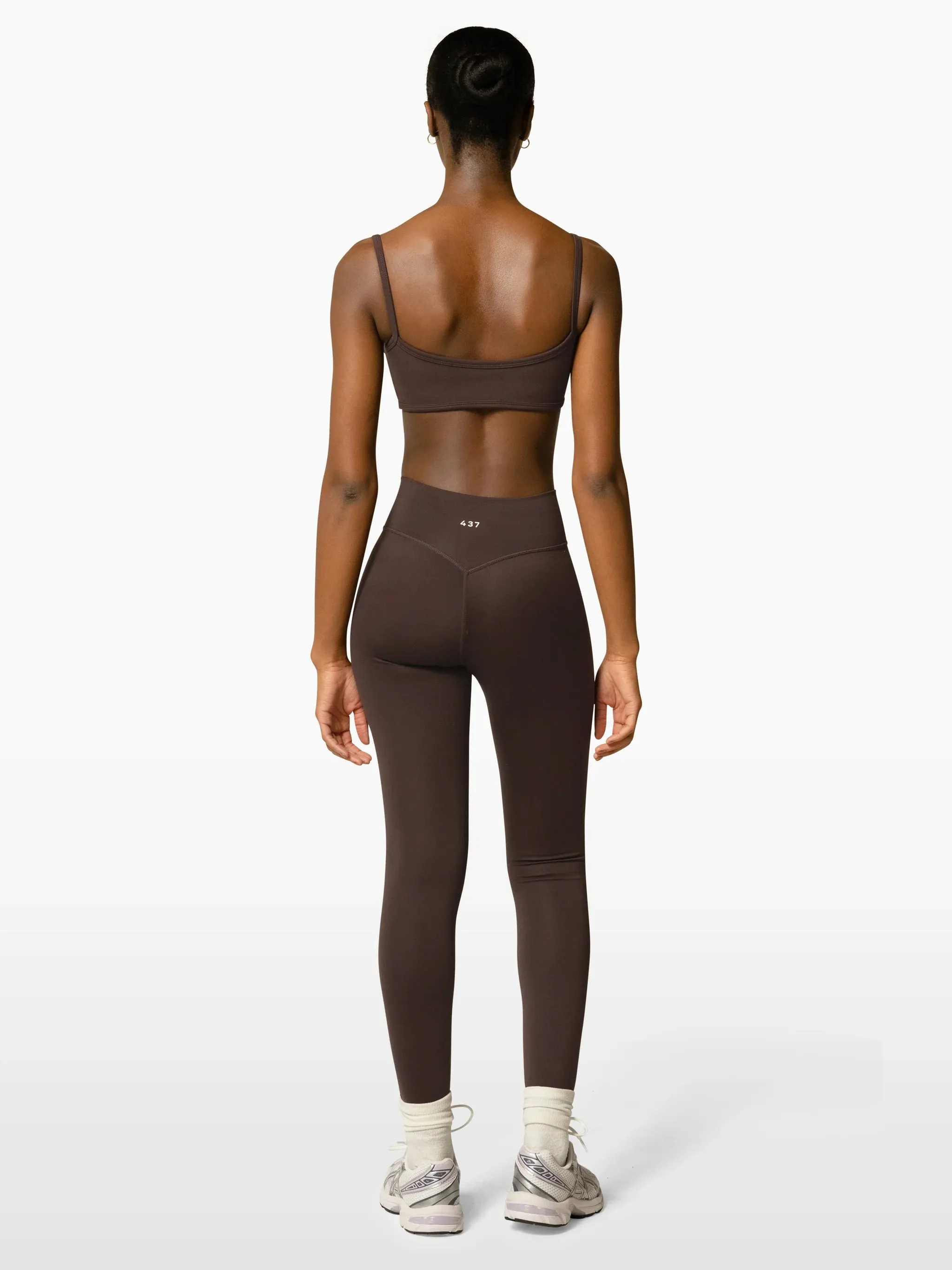 The V Legging / Espresso