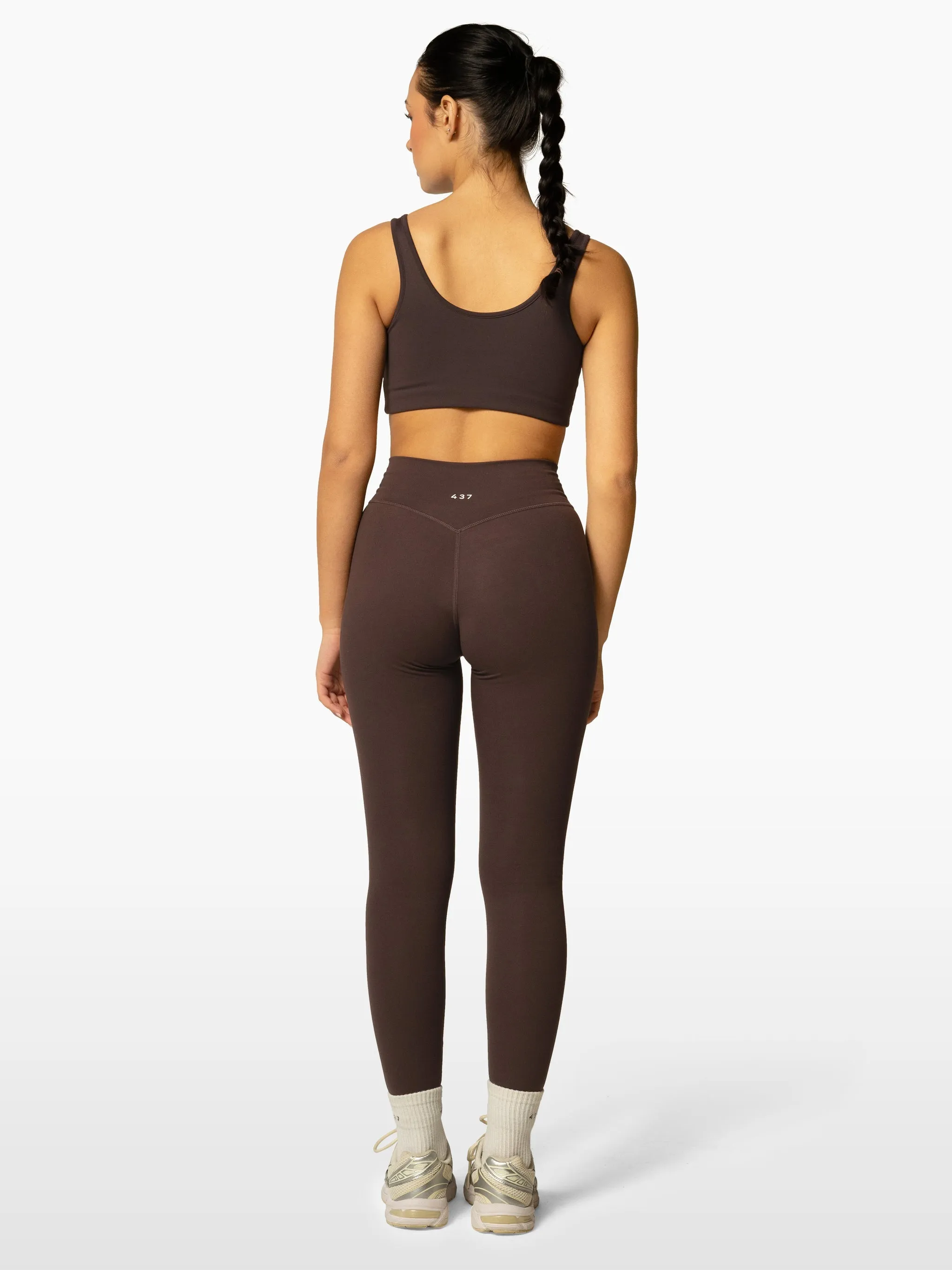 The V Legging / Espresso