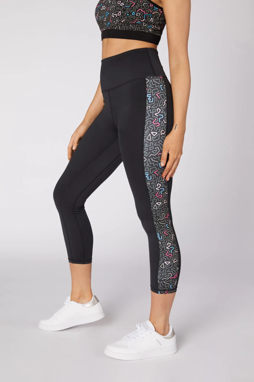 Twisting Printed 7/8 Legging