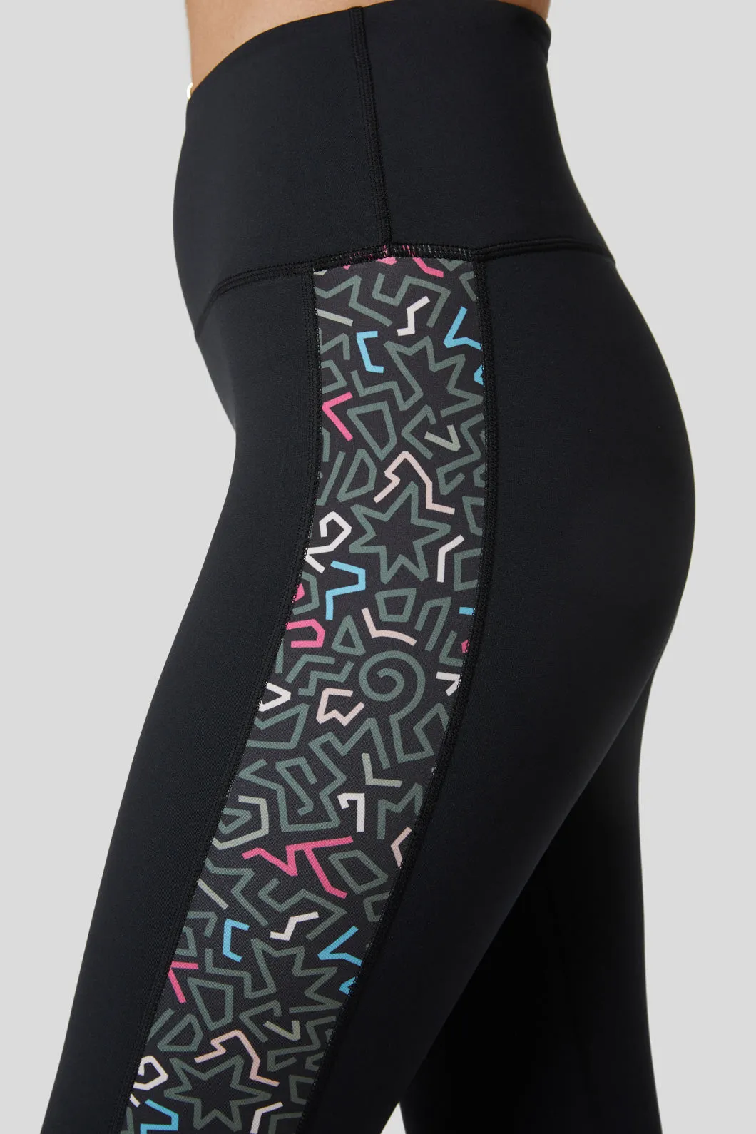 Twisting Printed 7/8 Legging