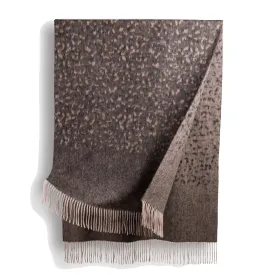 Ugg Cashmere & Wool Wrap Tan and Black