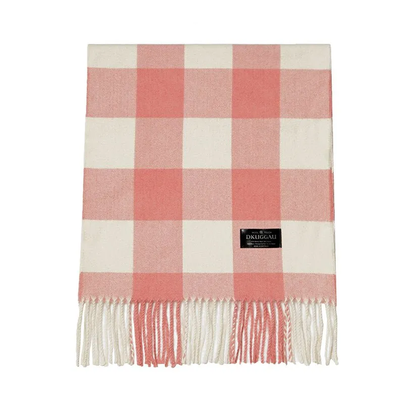 UGG Wool Scarf w/ Fringed