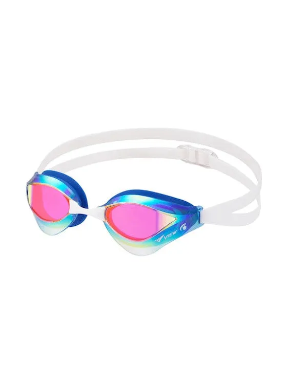 View Blade Orca Mirror Swipe Anti-Fog Swimming Goggles